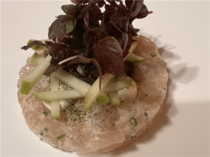 sea bass tartare